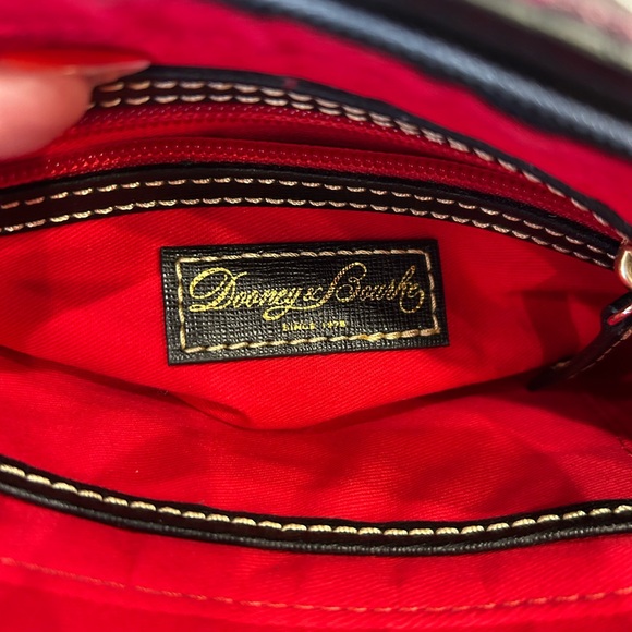 Dooney & Bourke Kenzie Buffalo Plaid Leather Crossbody Purse Bag - Picture 8 of 13